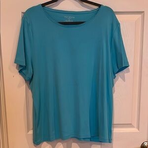 Talbots Blue Short Sleeve Relaxed T-Shirt
